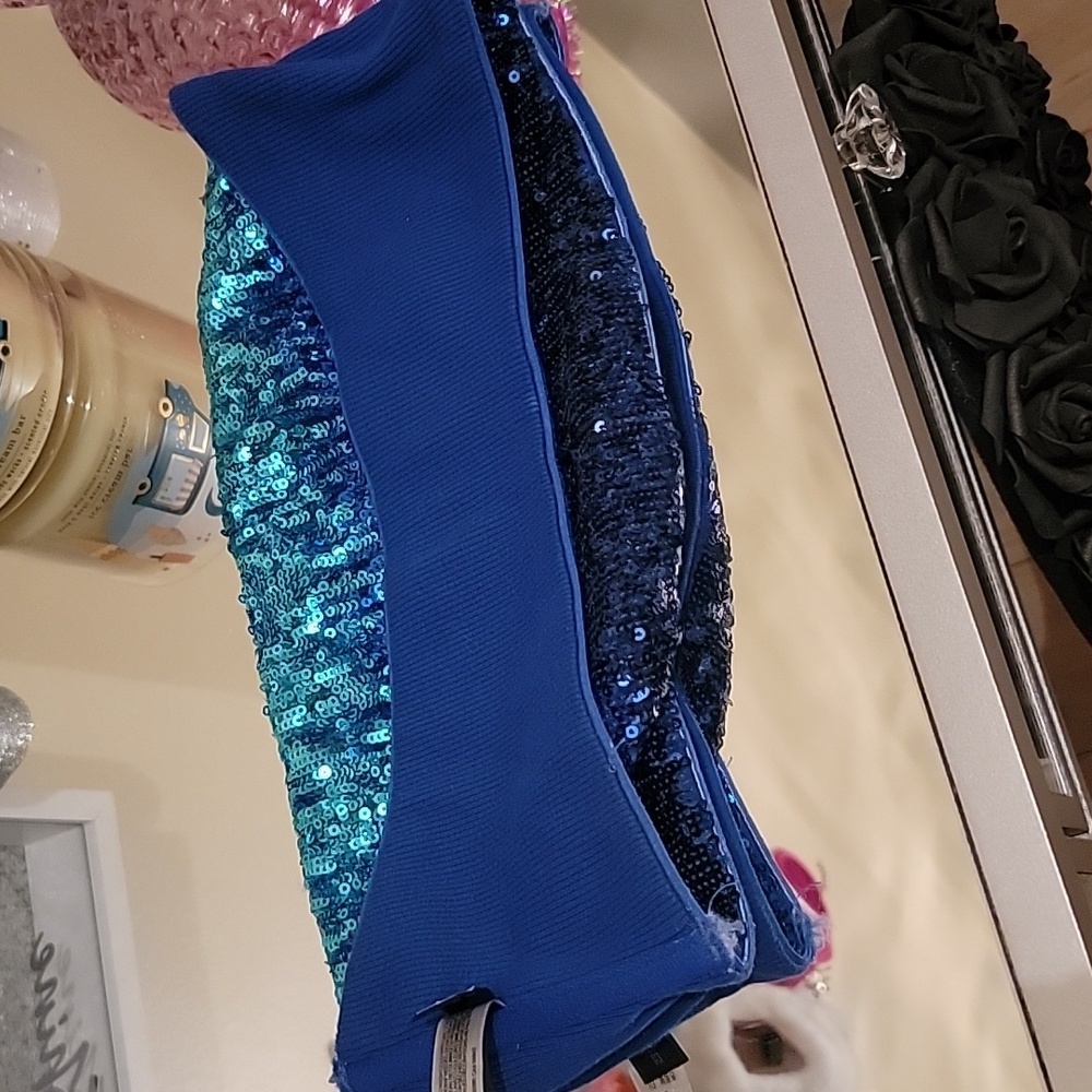 Victoras Secret/Express Bundle. VS Sequin Flag Tank Top. Express bandeau. - Picture 10 of 10